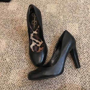 Black Jessica Simpson Heels 8.5